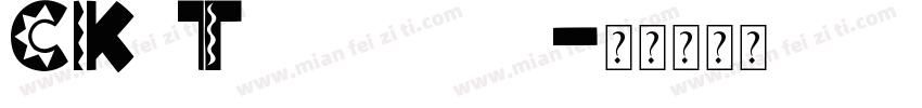 CK Tijuana字体转换